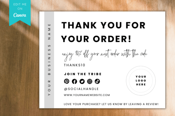 Express Gratitude with an Editable Thank You Card Template