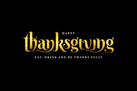 Illustration of Lettering Thanksgiving: A Versatile Design Asset for Ecommerce and Marketing