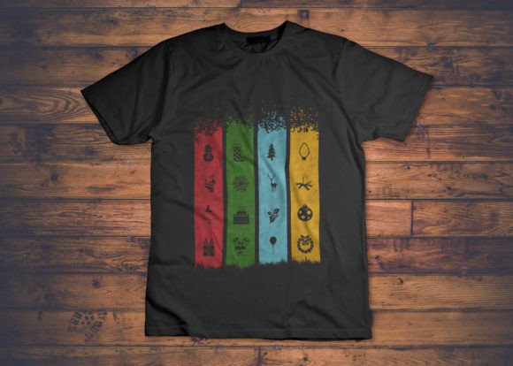 Introducing Merry Christmas TShirt Design V4.0: The Ultimate Holiday Graphic for Every Occasion