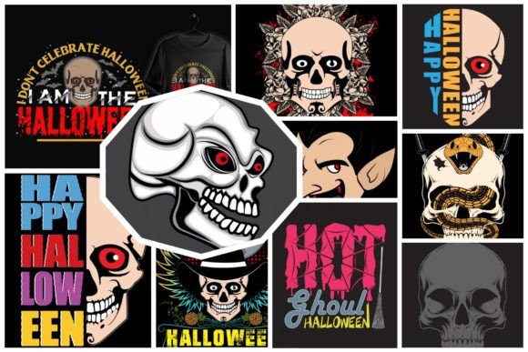 Mastering Halloween T-Shirt Design with the Halloween T-Shirt Design Bundle