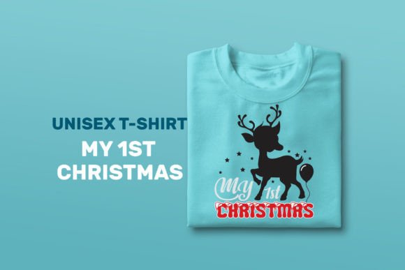 My First Christmas T-Shirt Design