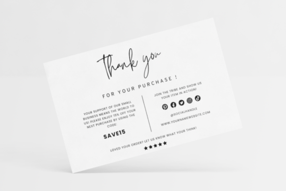Simple Thank You Package Insert Template: A Beginner-Friendly Guide