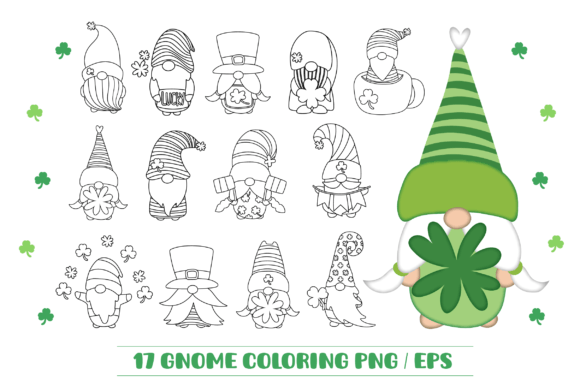 St Patrick’s Day Gnome Design