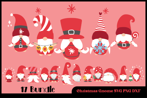 The 16 Bundle Gnome Merry Christmas Character: A Versatile Digital Asset for Creatives