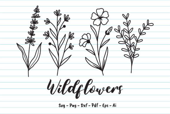Wildflower Svg for Shirt: A Versatile Design for Creative Projects